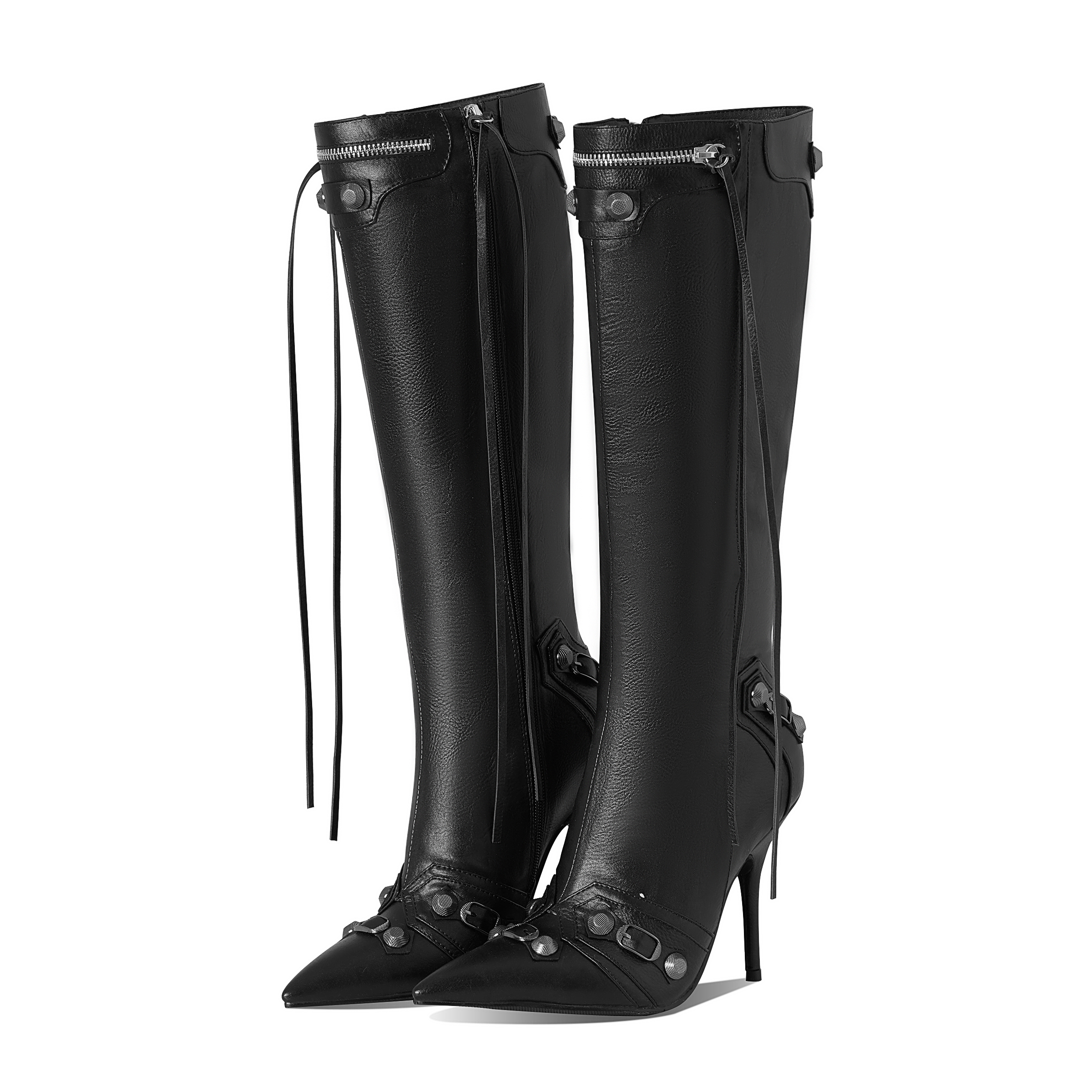 stiletto tall boots