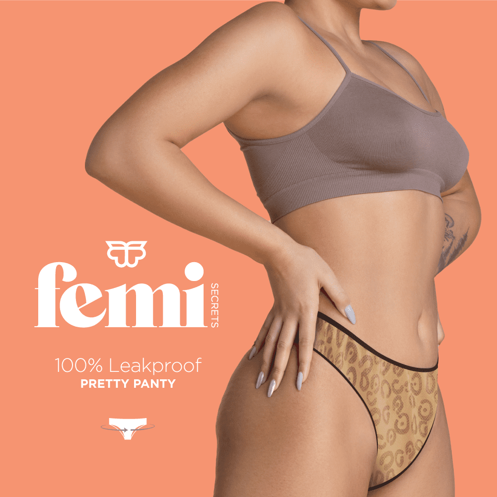Femi Secrets Pretty Panty Chemical- Size Small Disposable Period
