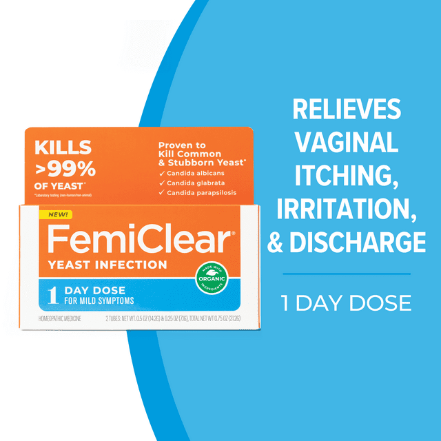 FemiClear 1Day Yeast Infection Treatment