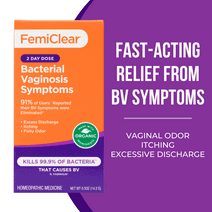 FemiClear Bacterial Vaginosis Symptoms 2-Day Dose Ointment