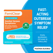 FemiClear Genital Herpes Multi-Symptom Relief Ointment - 0.5oz