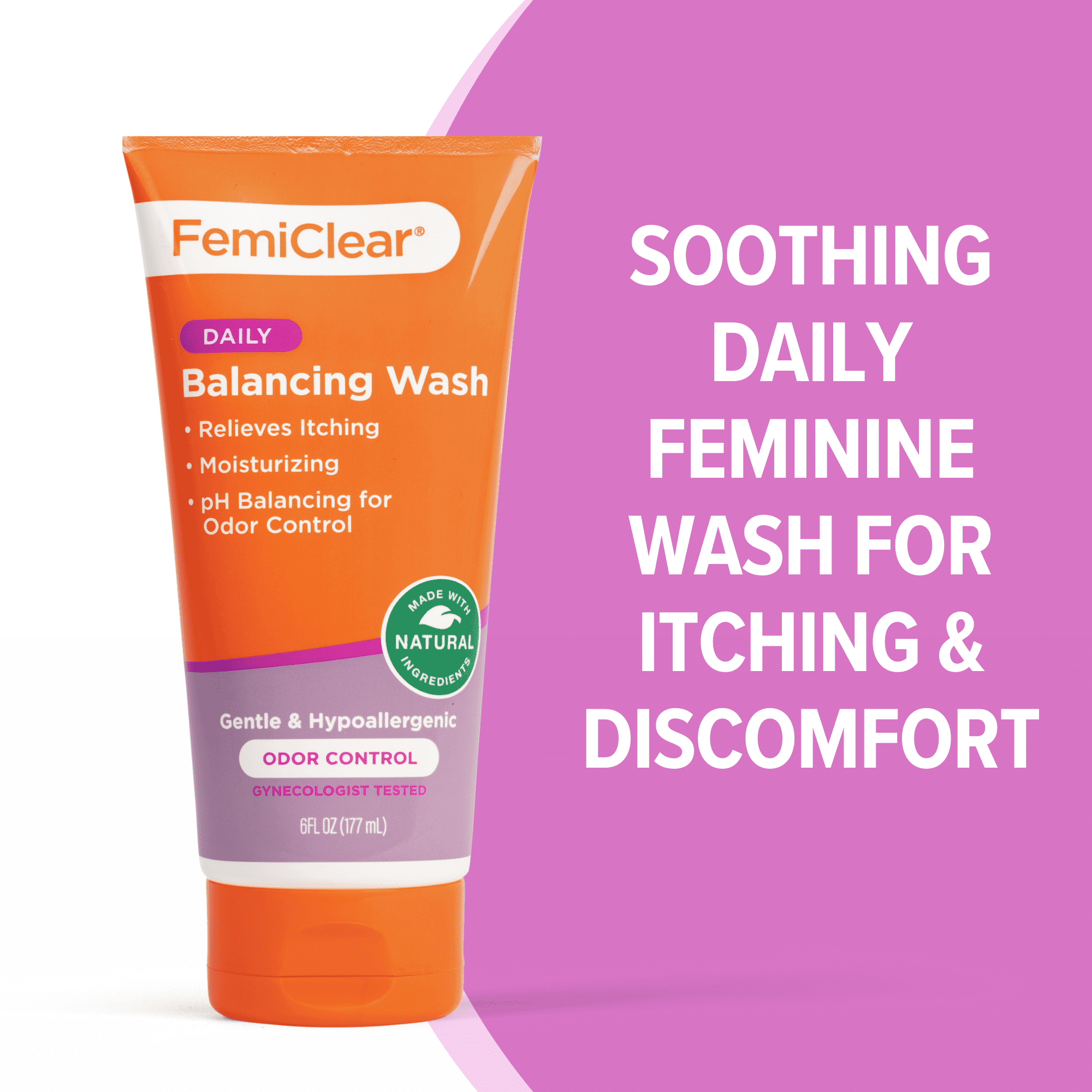 FemiClear Balancing Daily Feminine Wash 6oz