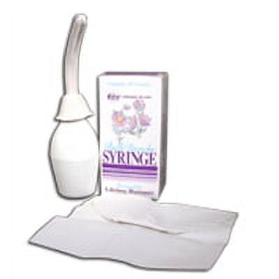 Femine Compact Douche Enema Syringe Bulb By Cara, Luxury Size - 1Ea