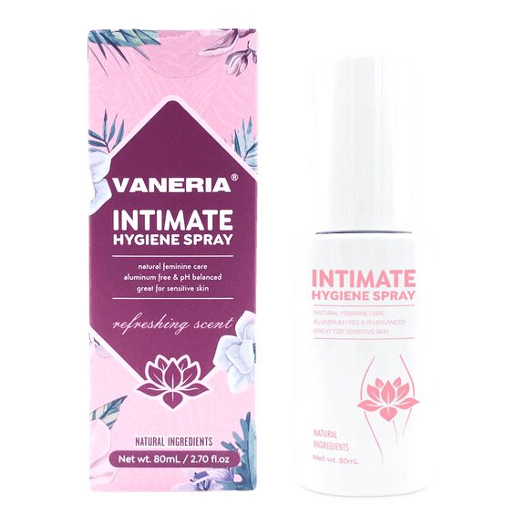 Feminine Hygiene Mist Spray for Sensitive Intimate Areas. Organic Herbal Eliminates Odor & Itch