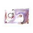 thumbnail image 1 of Feminine Wiles Series One #5 - Mixed Media Abstract Modern Art Minimalist Pastel Geometric Surrealism Unframed Wall Art Print 20 x 28 inches, 1 of 7