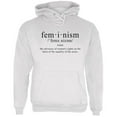 thumbnail image 1 of Feminism Definition Mens Hoodie White SM, 1 of 1