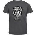 thumbnail image 1 of Feminism Includes Every Woman Mens T Shirt Dark Heather 4X-LG, 1 of 1