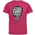 thumbnail image 1 of Feminism Includes Every Woman Mens T Shirt Pink 2XL, 1 of 1