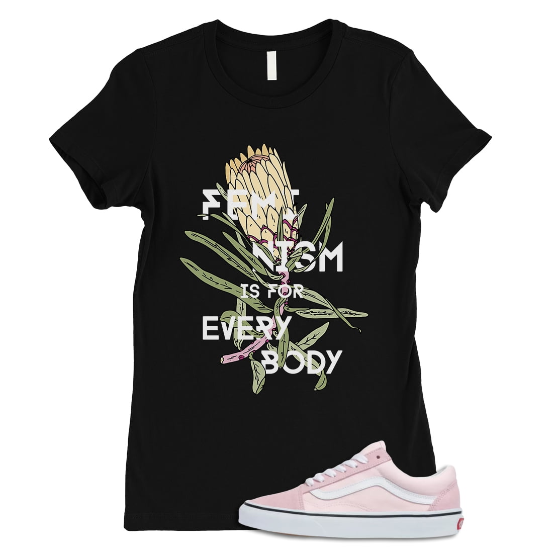 Feminism Is For Everybody Black Womens Shirt Trendy Streetwear ...