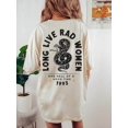 thumbnail image 1 of Feminism Women's Rights And Wrong T-Shirt, Girl Power Rebel T-Shirt, Retro Style Graphic Tee, 1 of 4