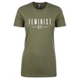 thumbnail image 1 of Feminist AF Womens crewneck tee, 1 of 1