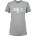 thumbnail image 1 of Feminist AF Womens crewneck tee, 1 of 1