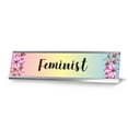 thumbnail image 1 of Feminist, Designer Series Desk Sign Nameplate (2 x 8"), 1 of 3