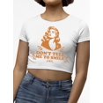 thumbnail image 1 of Feminist Empowerment Graphic Tee Crop Tee Women's, 1 of 4