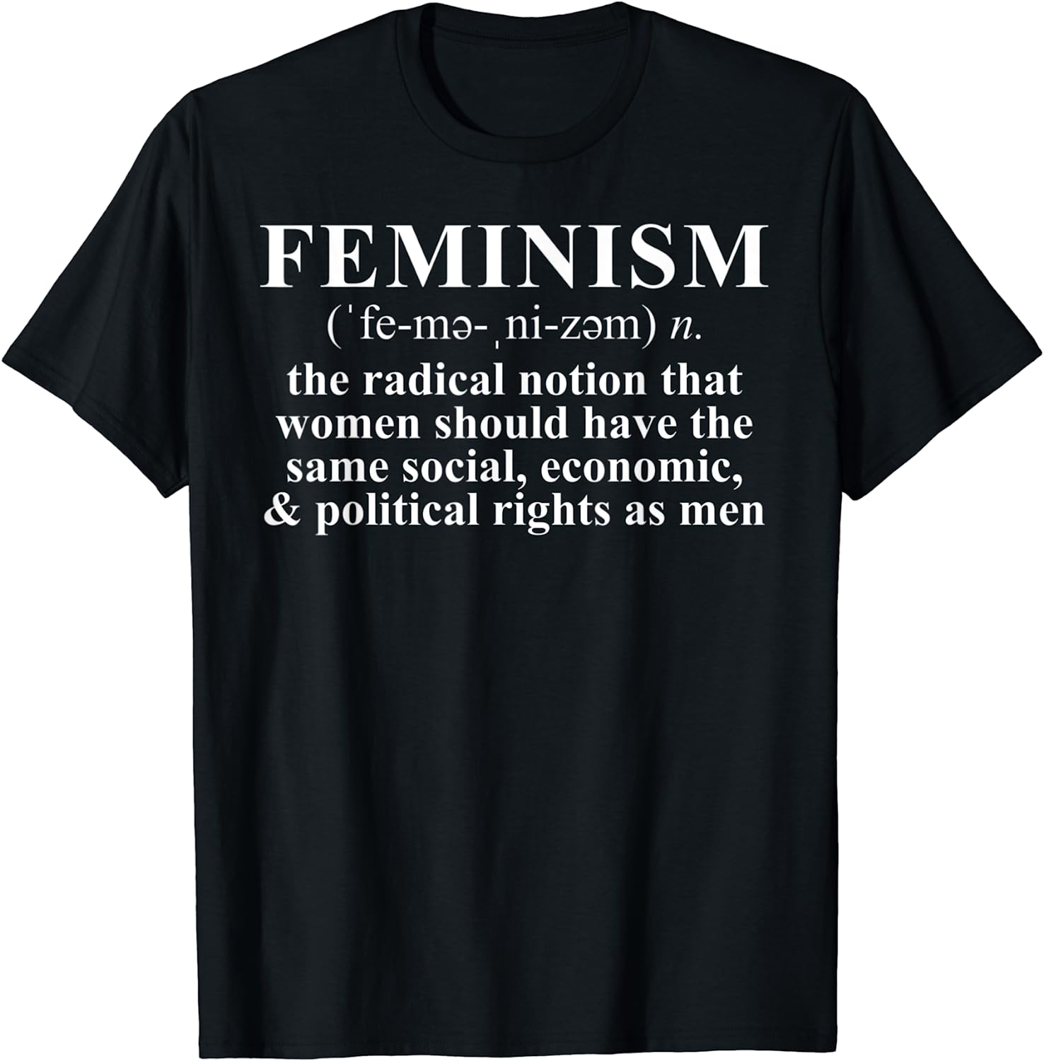 Feminist Gift Feminism Definition T-Shirt - Walmart.com