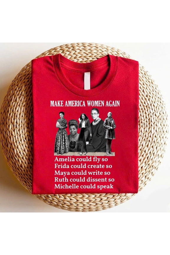 Feminist Icon Tribute Tee: Empowering Women Activist Shirt TSHIRT All Size S-5XL