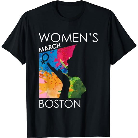Feminist March BOSTON 2021 - Feminism & Women's March T-Shirt