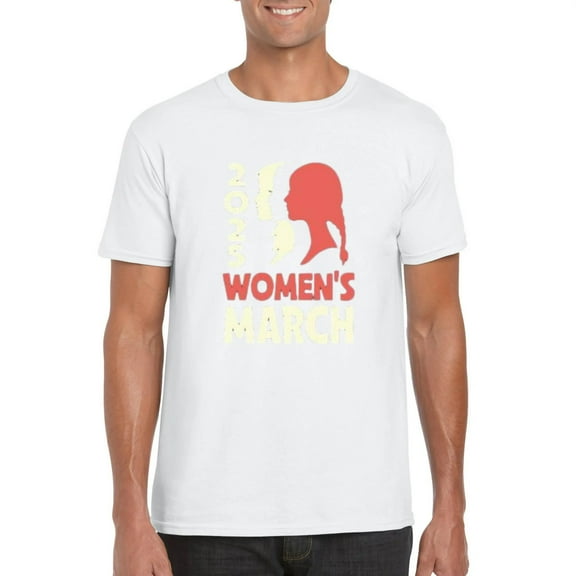 Feminist Protest Womens March 2025 Equality Empowerment Graphic T-Shirt, for men & women, up to size 5XL
