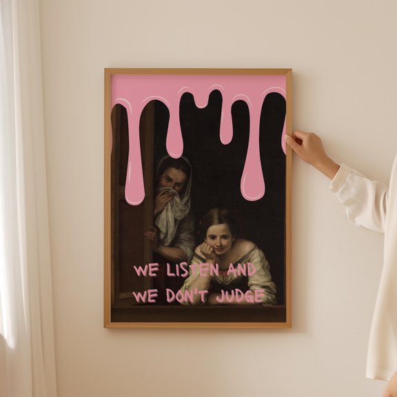 Feminist Quote Wall Art Altered Room Home Decor Unframed Paper Print