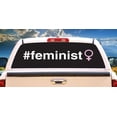 thumbnail image 1 of Feminist Rear Window Graphic | HD Truck & Car Back Window Graphic SignMission, 1 of 3