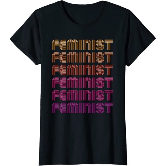 Feminist Retro Vintage 60s 70s Style Feminism Gift T-Shirt