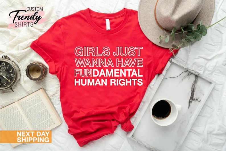 Feminist Shirts, Women Empowerment Tee, Women's Rights, Fundamental ...