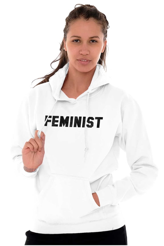 Feminist Woman Political Equality Hoodie Sweatshirt Women Brisco Brands X