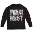 thumbnail image 1 of Feminist Women's March Toddler Long Sleeve T Shirt Black 2T, 1 of 1