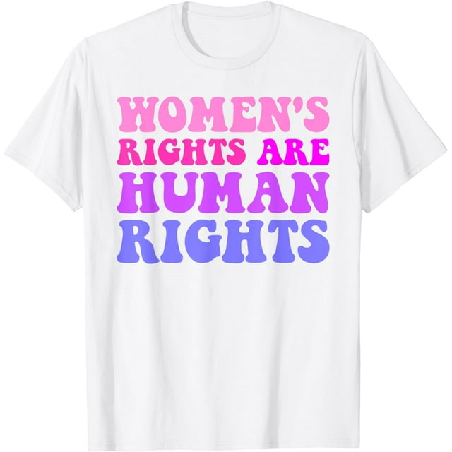 Feminist Women's Rights Are Human Rights T-Shirt - Walmart.com