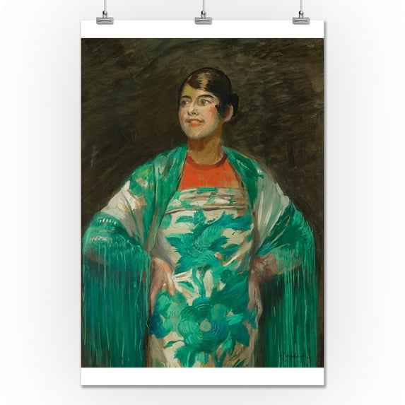 Femme Espagnole Vintage Poster (artist: Cappiello, Leonetto) c. 1917 (24x36 Giclee Gallery Print, Wall Decor Travel Poster)