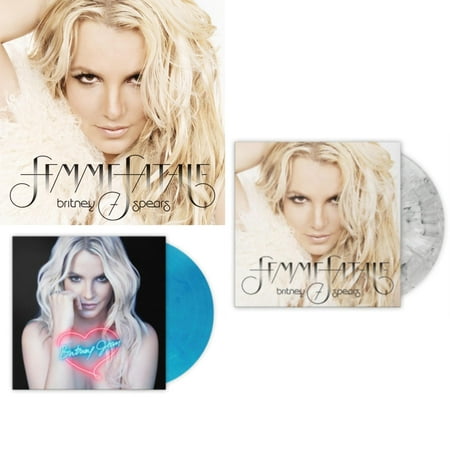 Femme Fatale & Britney Jean (Blue Marbled LP Vinyl/Import) & Femme Fatale (Light Grey Marbled LP Vinyl/Import)