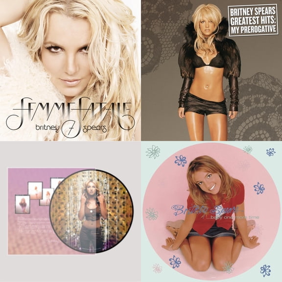 Baby One More Time (Picture Disc/140G/Dl Code) & Oops!... I Did It Again (20Th Anniversary Edition Picture LP Vinyl) & Femme Fatale & Greatest Hits : My Prerogative (2LP)
