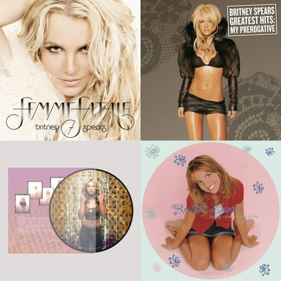 Femme Fatale & Greatest Hits : My Prerogative (2LP) & Oops!... I Did It Again (20Th Anniversary Edition Picture LP Vinyl) & Baby One More Time (Picture Disc/140G/Dl Code)