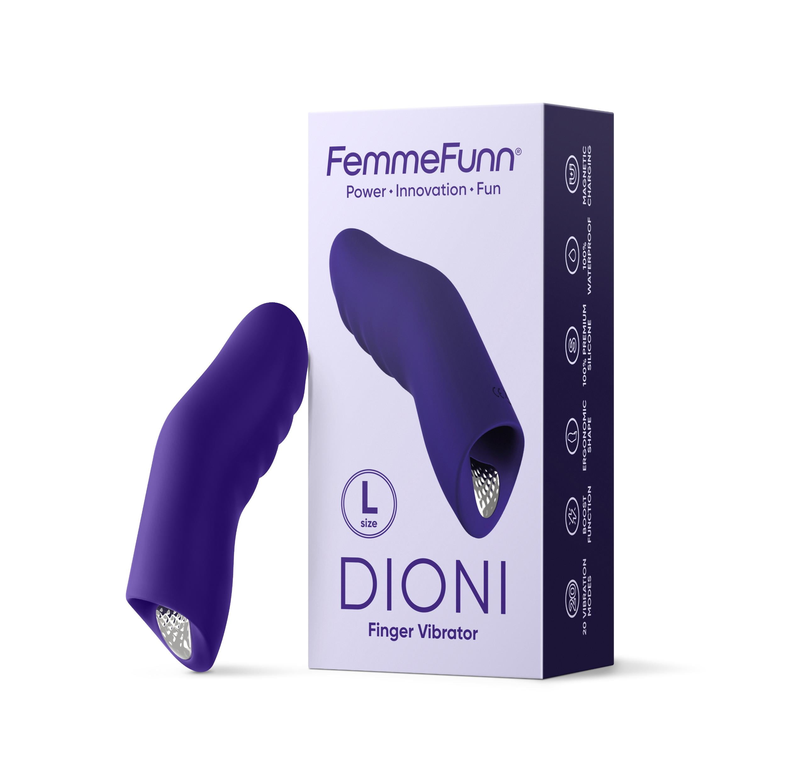 Femme Funn Dioni Finger Vibrator - Large - Walmart.com