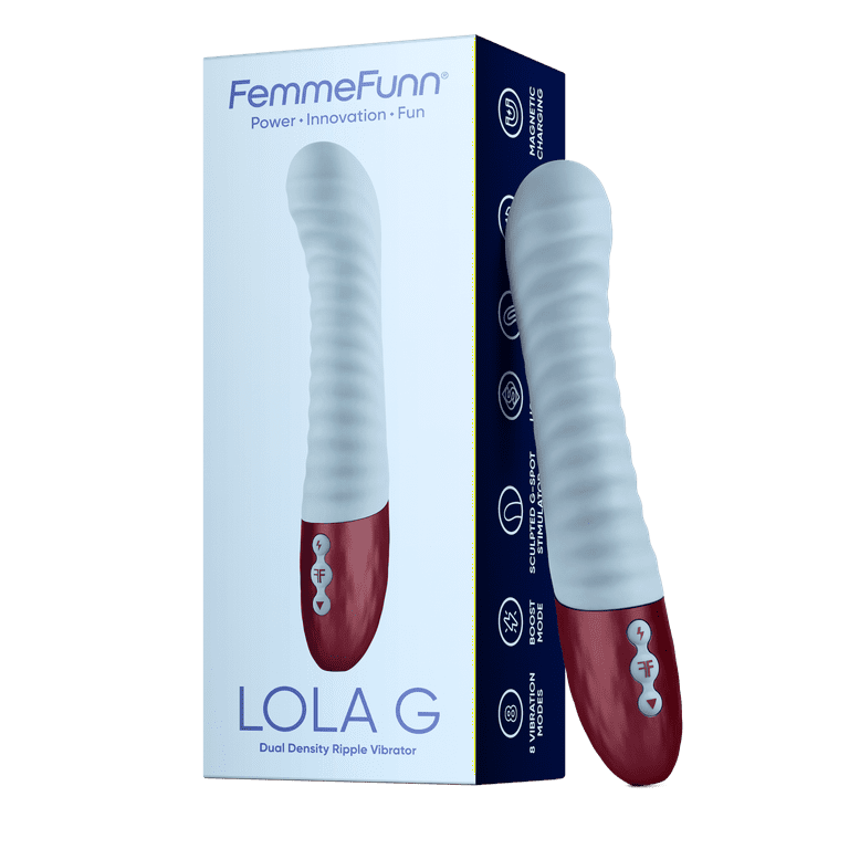 Femme Funn Lola G Liquid Silicone G-Spot Vibrator - 8 Vibration Modes -  Rechargeable - Waterproof