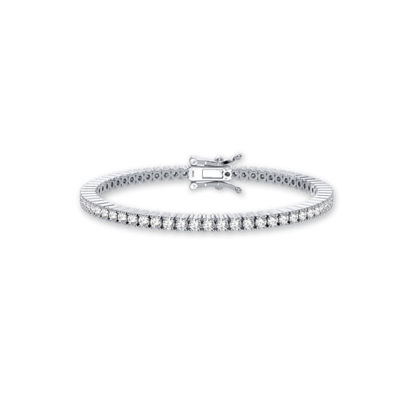 Femme Luxe 5.00 Carat Lab-Grown Diamond Tennis Bracelet in 14K White Gold in Size-7.25