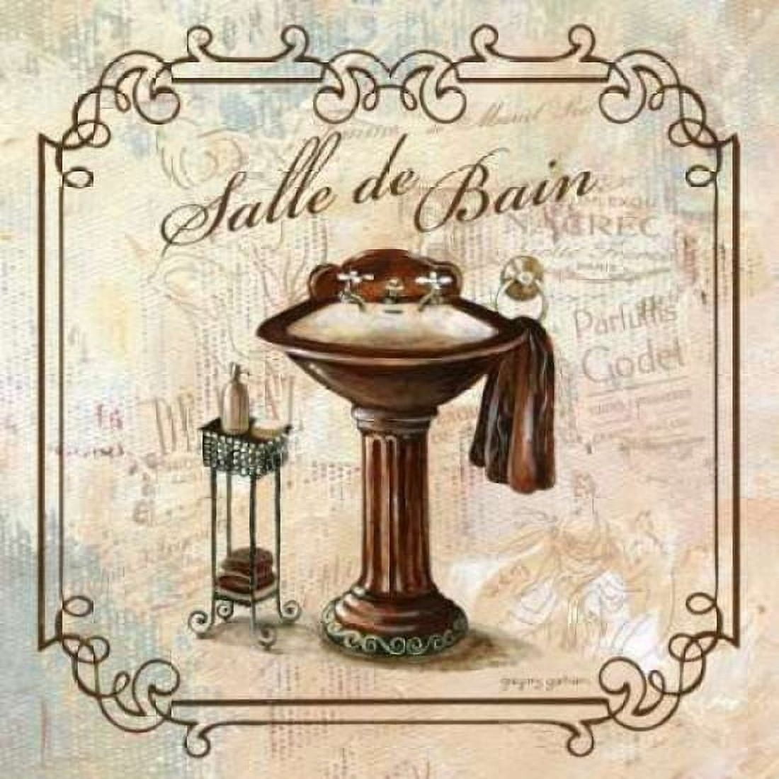 Femme Sink Canvas Art - Gregory Gorham (24 x 24)