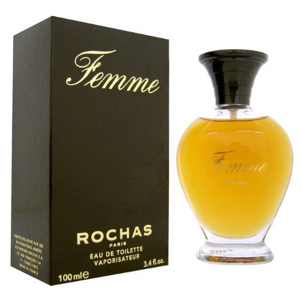 Rochas Femme Perfume - 3.4 oz Eau de Toilette Spray for Women