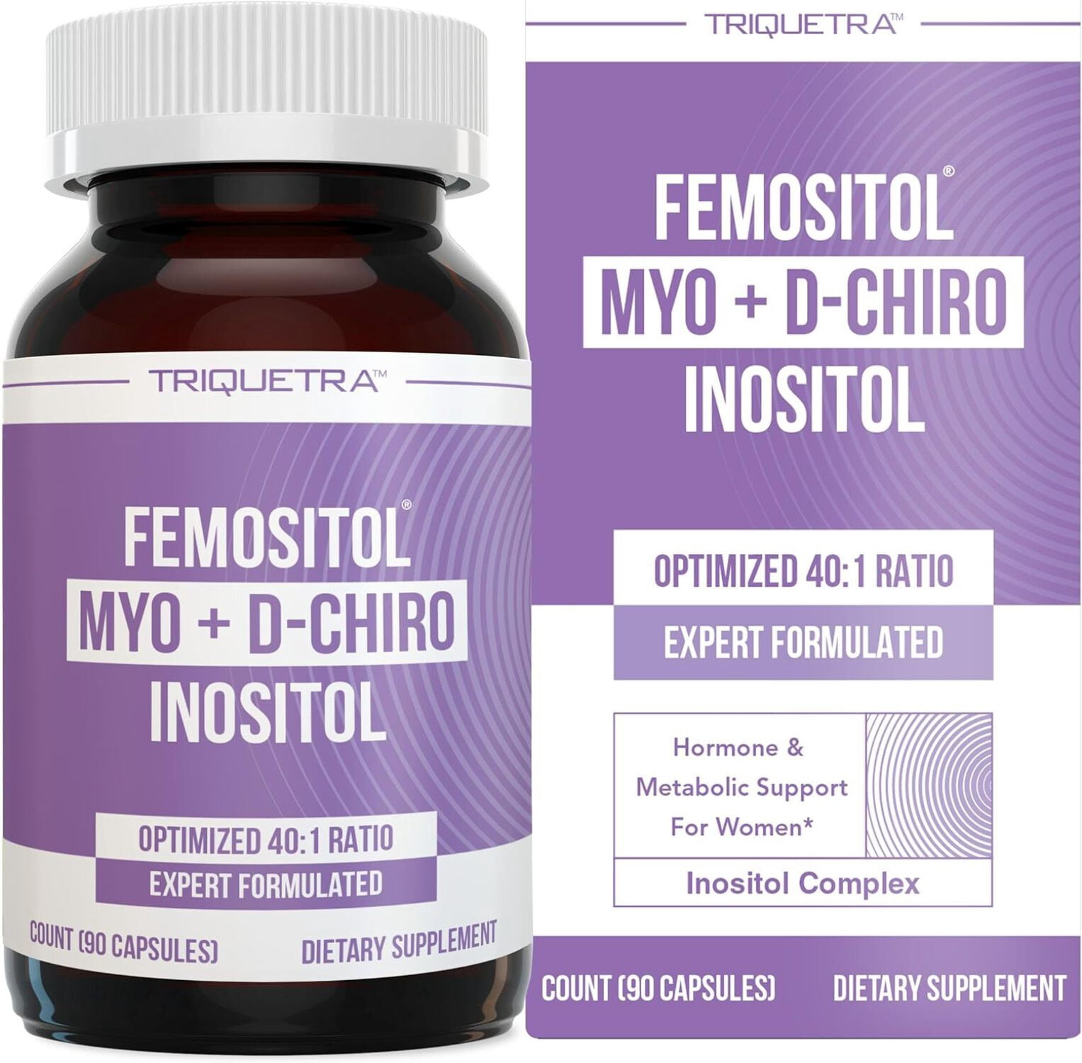 Triquetra Health Femositol Capsules - Inositol Complex