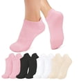 thumbnail image 1 of TRANSLINK 8 Pack Low Cut Ankle Socks for Women No-Show Invisible Casual Breathable Athletic Socks Bulk for Sports Daily Wear, 1 of 3