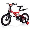 thumbnail image 1 of Fenbeli 16 Inch Kids Bike with Training Wheels for Girls Boys Ages 4-7, Red, 1 of 13