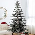 thumbnail image 1 of Fenbeli 7ft King Noble Fir Artificial Christmas Tree Unlit, 1 of 10