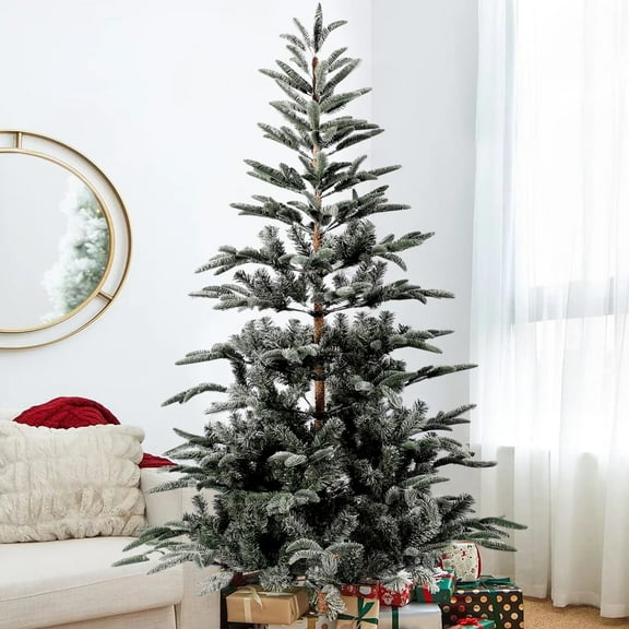 Fenbeli 7ft King Noble Fir Artificial Christmas Tree Unlit