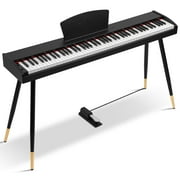 Fenbeli 88 Key Digital Piano Full Size Keyboard Sensitive Touch Recording Includes One Pedal Electric Piano Keyboard for Beginners