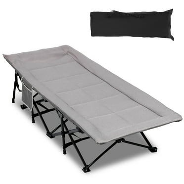 Foldable Decathlon SUGIFT Camping Cot With Mattress 75