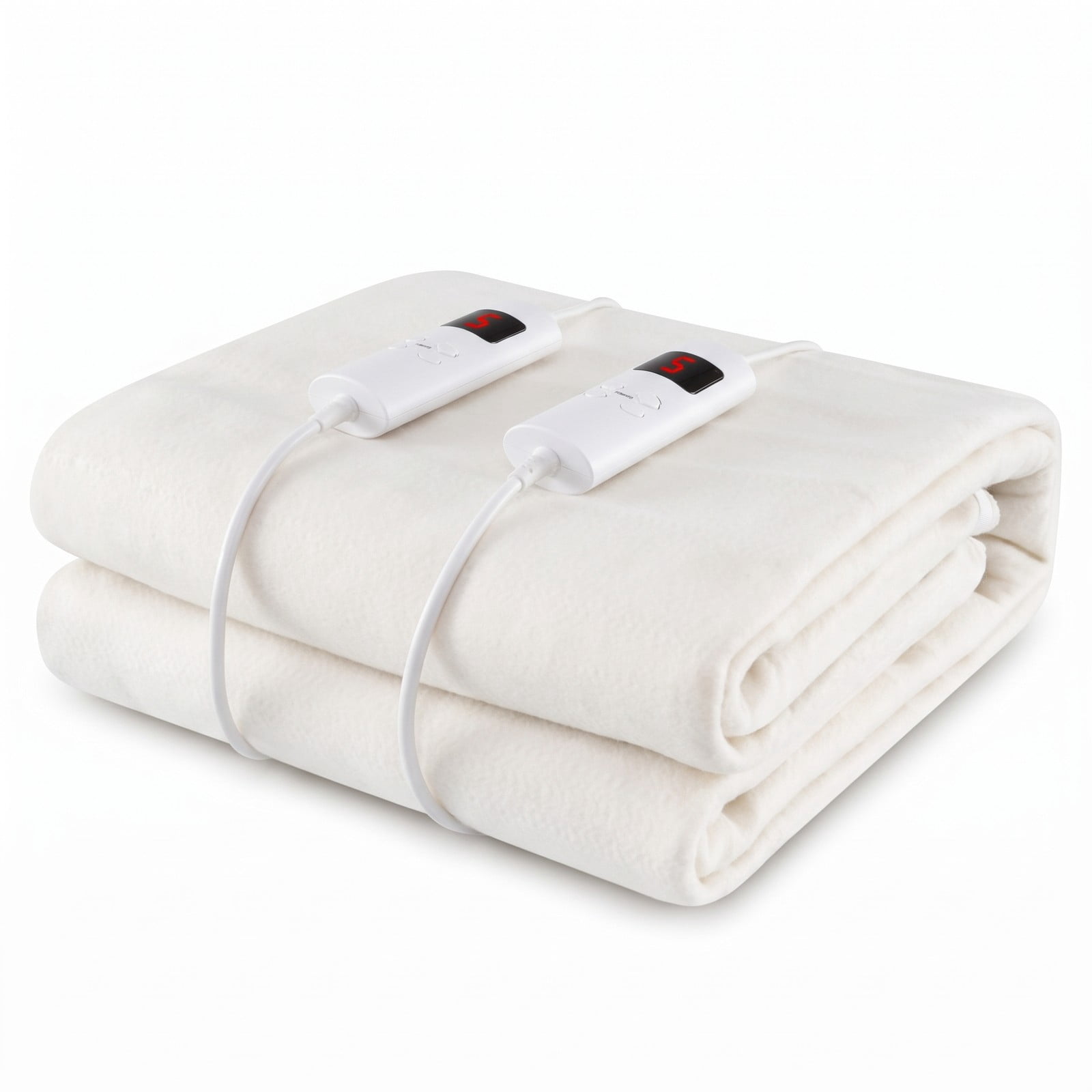 Fenbeli Machine Washable Electric Bed Warmer with Dual Controller 9 ...