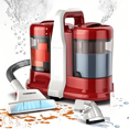 thumbnail image 1 of Fenbeli Portable Carpet Cleaner Machine Carpet 15Kpa Upholstery Cleaner with 3 Tools 55oz Large Water Tank Red, 1 of 5
