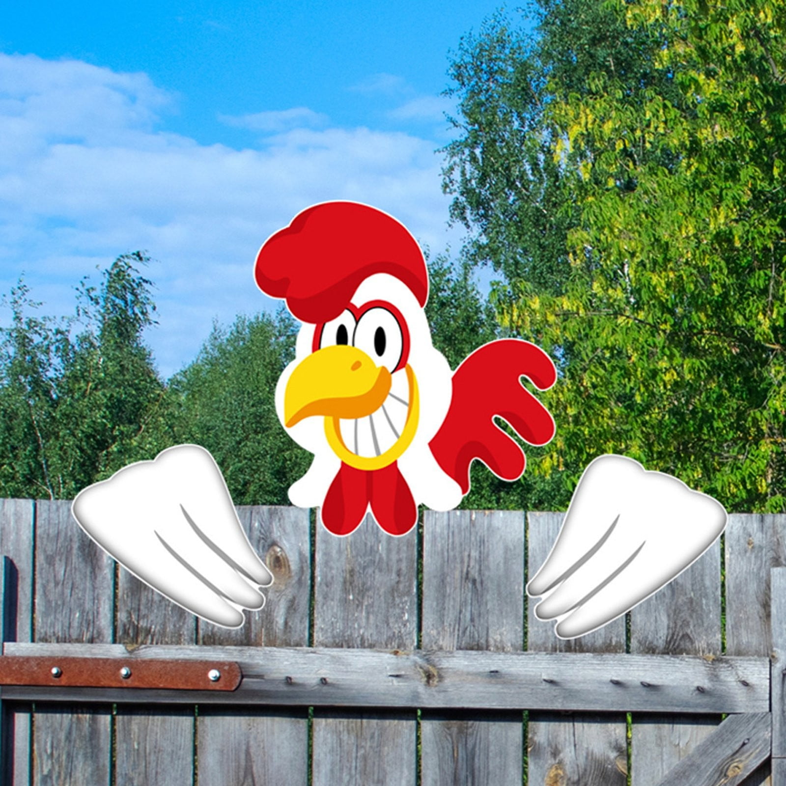 Fence At Yard Art Decoration Horse Garden Decorations Fence Decorations