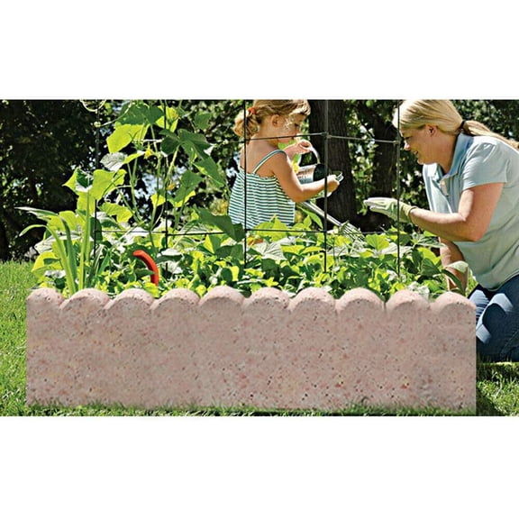 Fence Concrete Mold Brick Cement DIY Plastic Mould Garden Lawn Path Paver Walkway Courtyard Pond Pavement Paving Moulds 16.14 x 9.84 x 2.16 inch