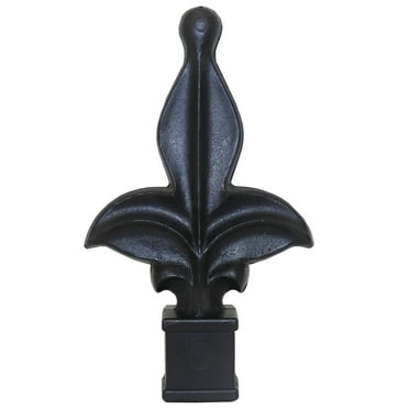 Fence Finials  Fleur De Lis Decorative Fence Toppers - 5/8" - 5pk